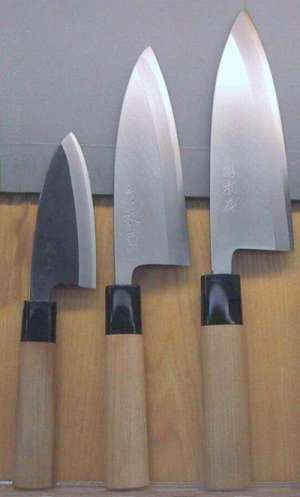 Cuchillos japoneses tipo hocho